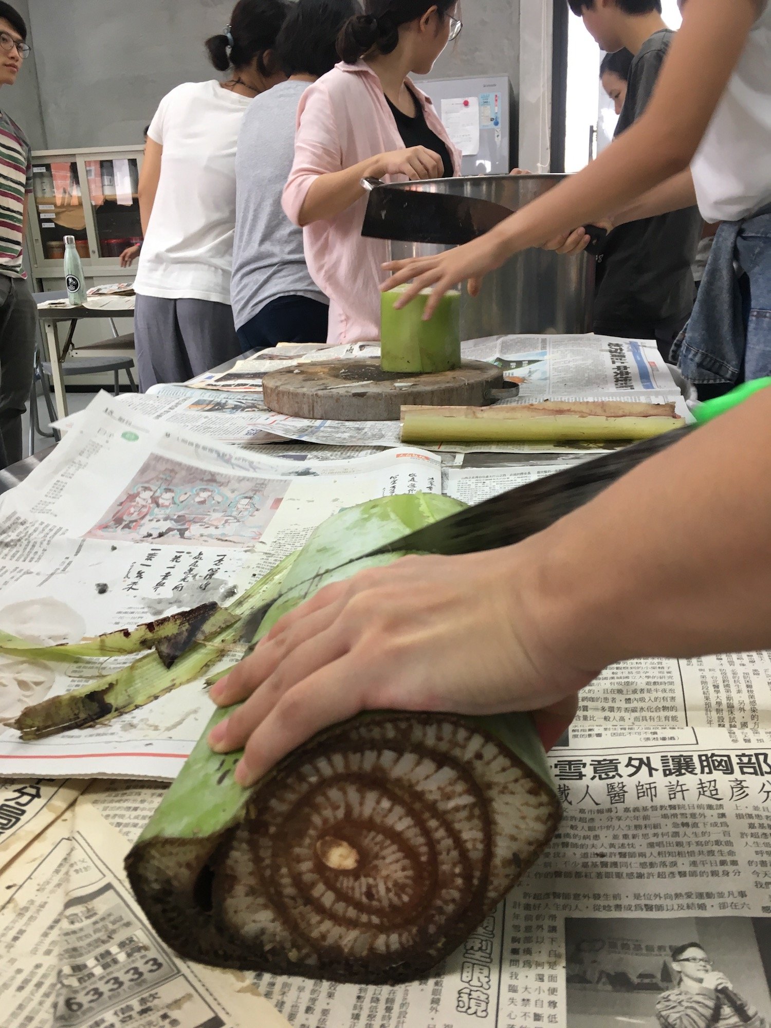 Banana Paper Making | Tainan, Taiwan, 2017