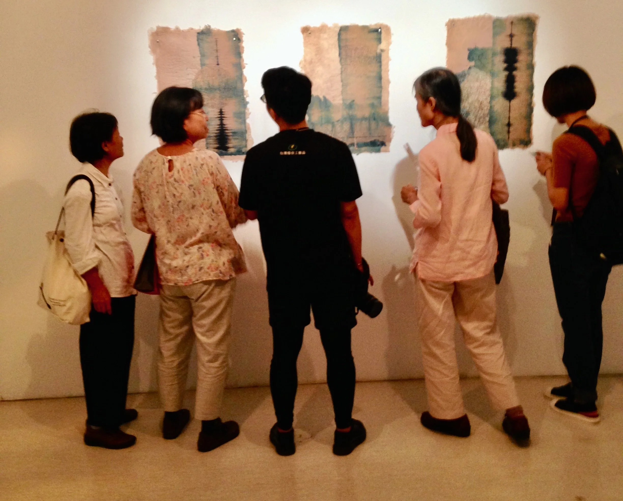 Soundscapes | Water, Birdsong, Paper. Eco-Sublime exhibition, Taiwan 2017