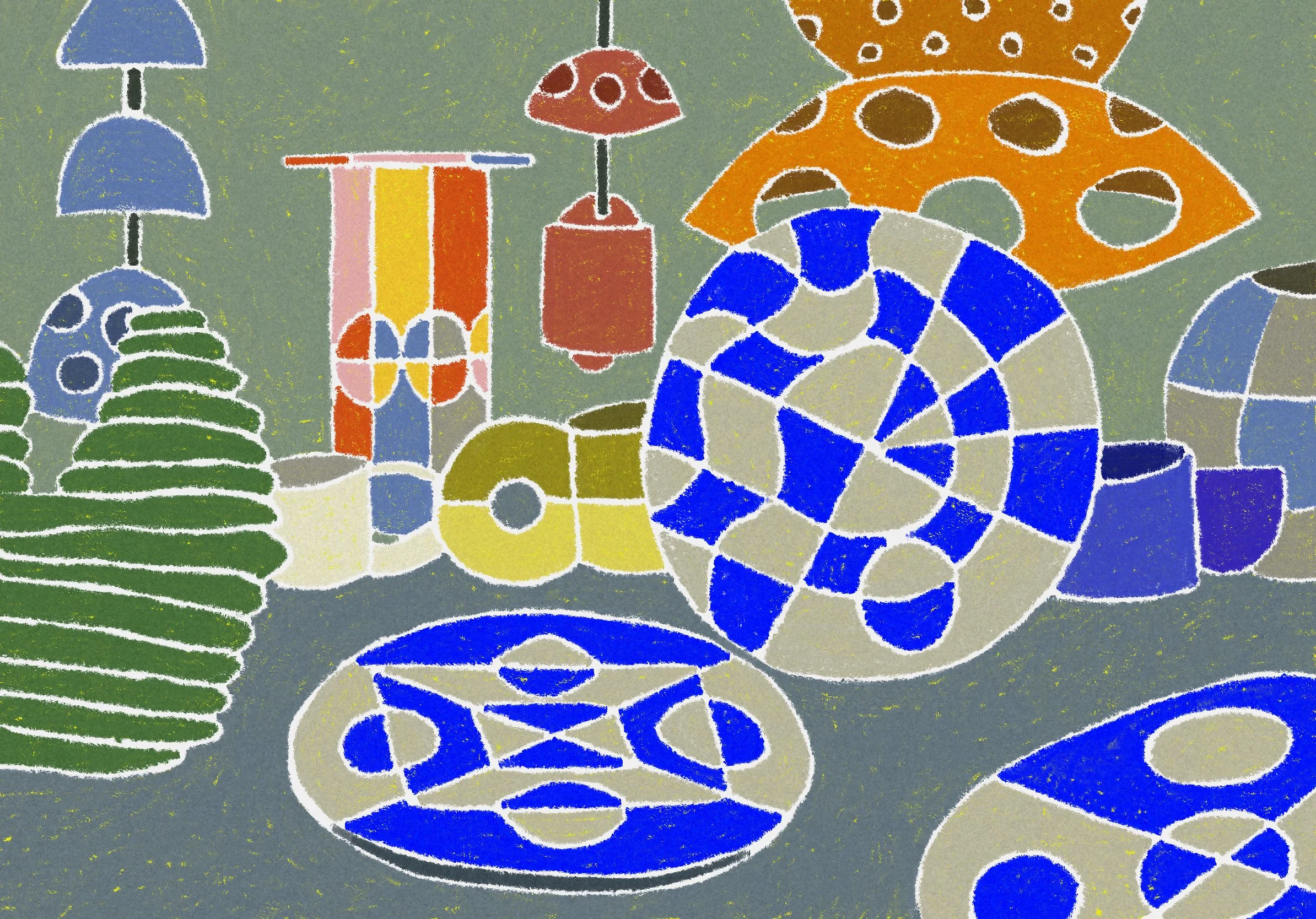  ceramics by  Mallory Anita Lawson  