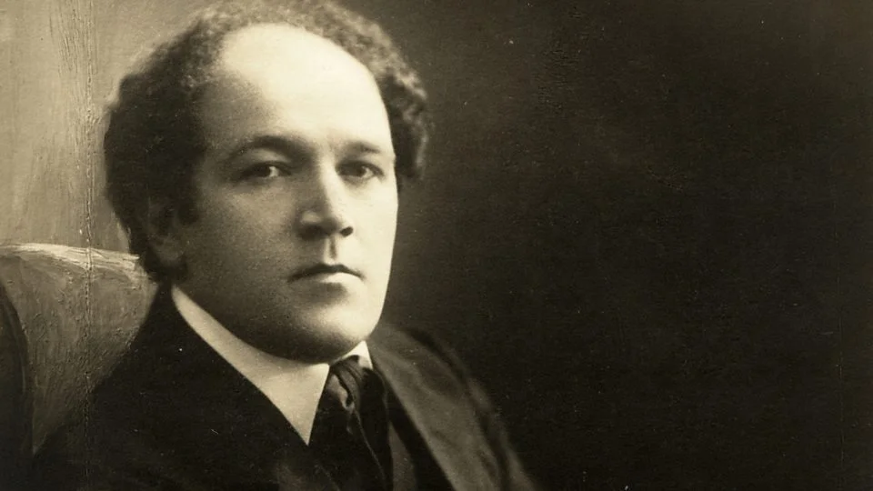 Nikolai Karlovich Medtner: 1880 (O.S. 1879) – 1951. Similar haircut to George Costanza in this photo. The similarity ends there.