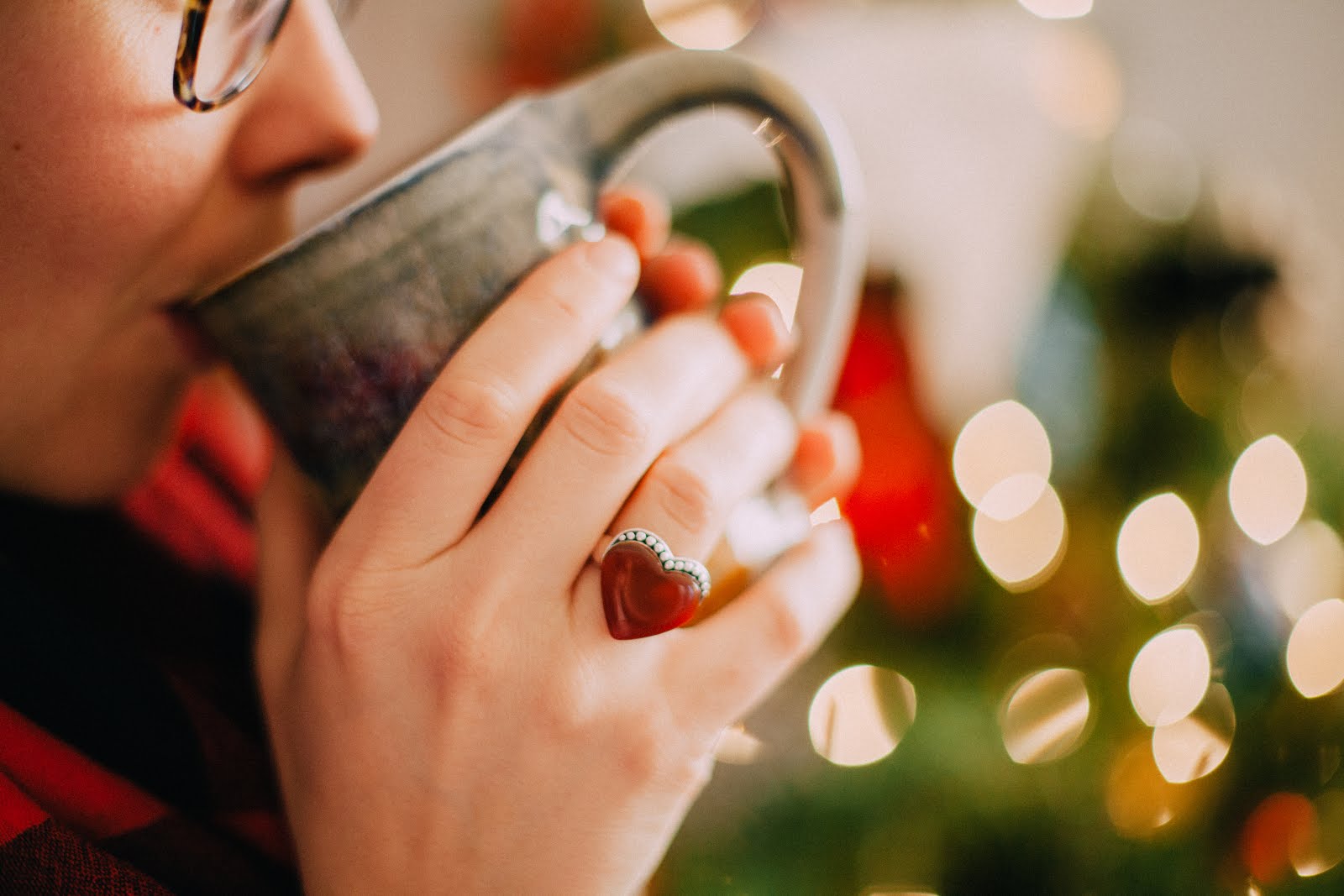 Photo credit: me. My wife enjoying a cup of Hot...