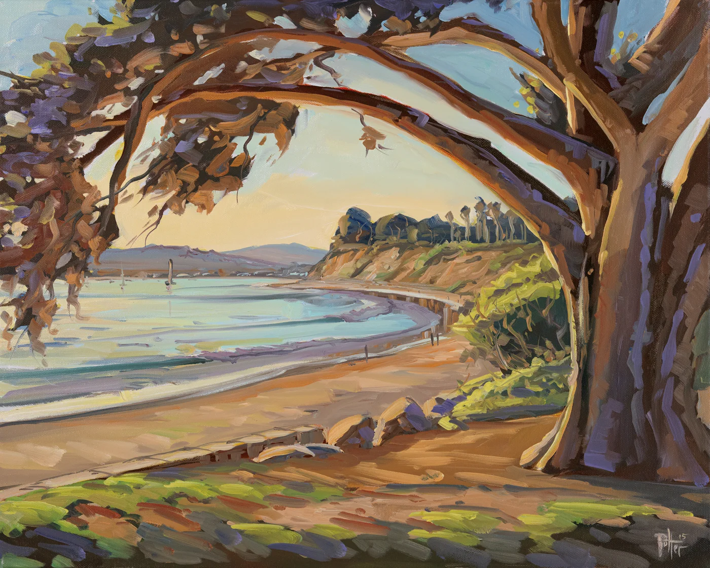 Butterfly Beach Sunset Arch by Chris Potter. 