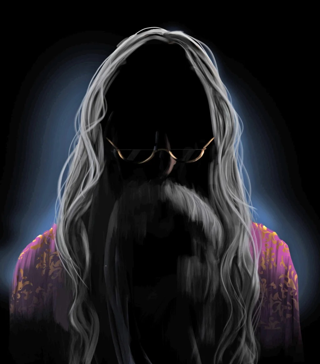 Illustration from the Dumbledore page on Pottermore .