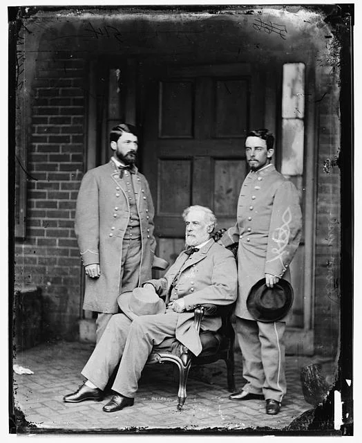 Wet-collodion process, General Robert E. Lee and Sons, Library of Congress.