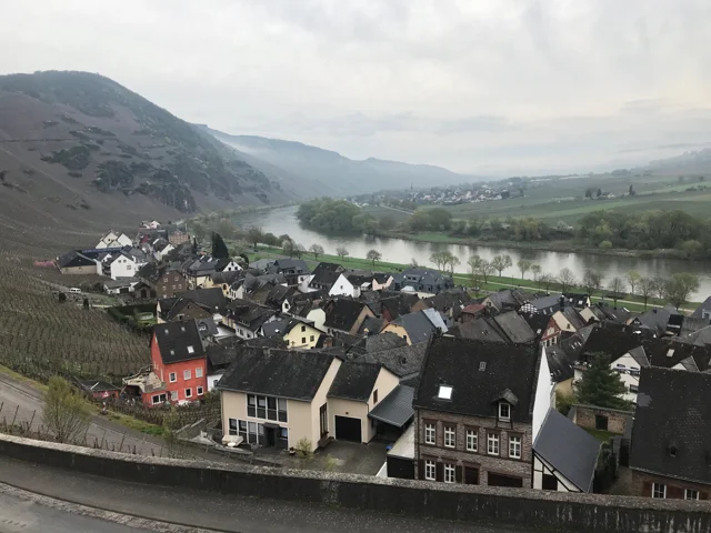 A beautiful morning on the Mosel River.
