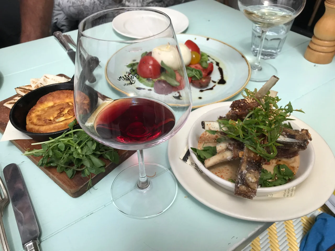 New Zealand Pinot Noir and New Zealand lamb. No more explanation necessary.