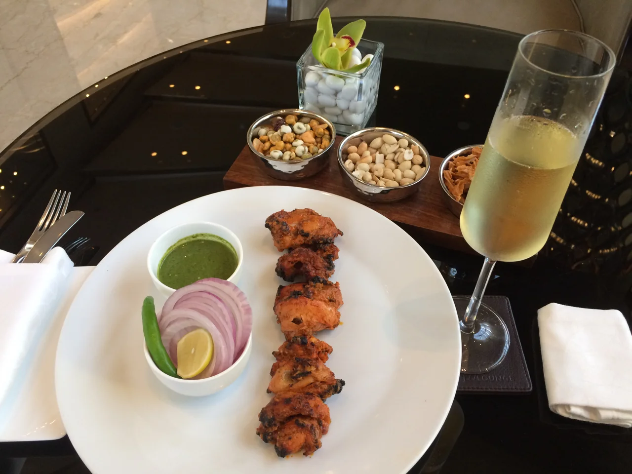 If there’s a cuisine better suited for sparkling wine than Indian , we’ve not tasted it.