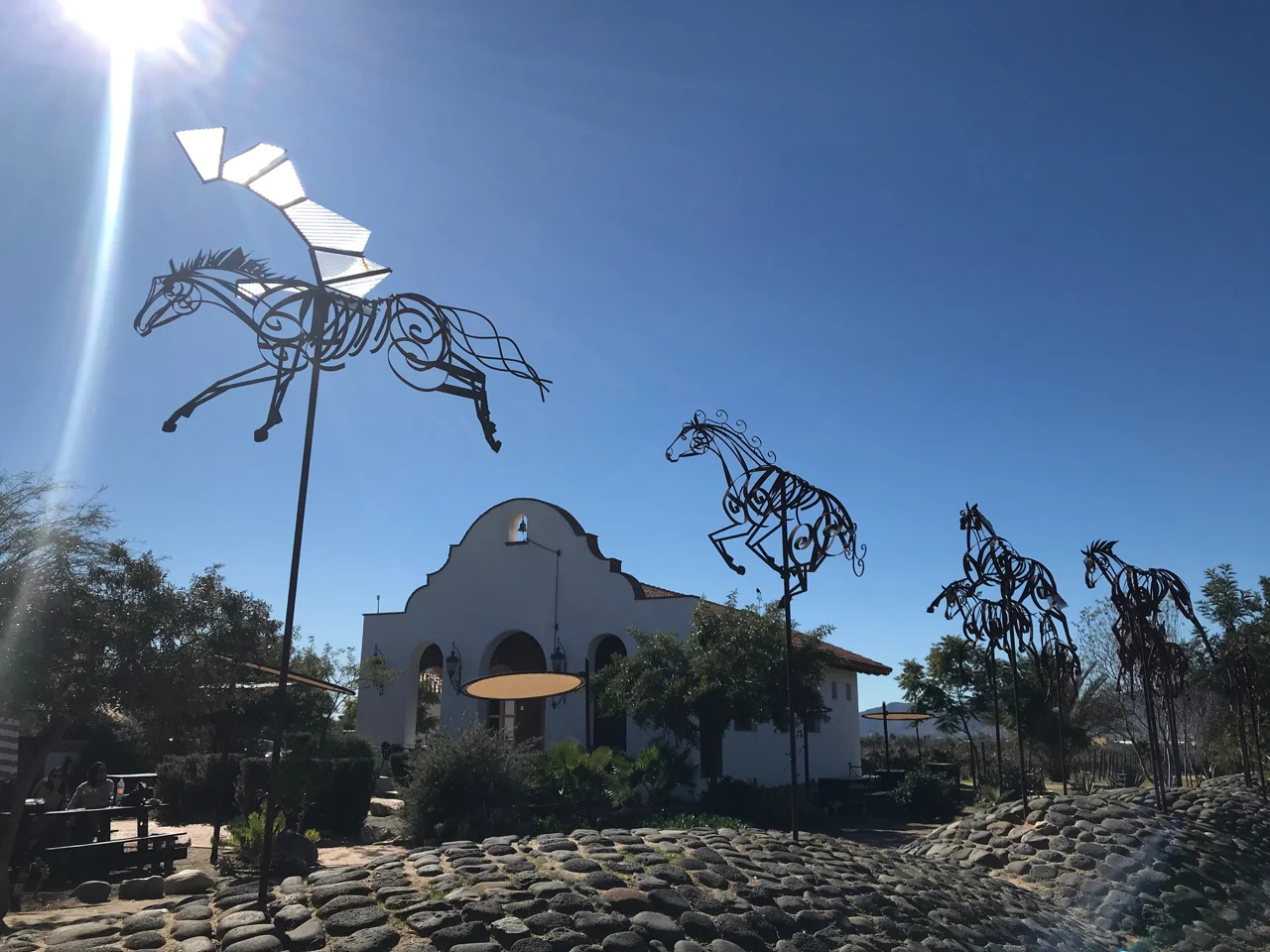 The Adobe de Guadalupe setting is linger worthy.
