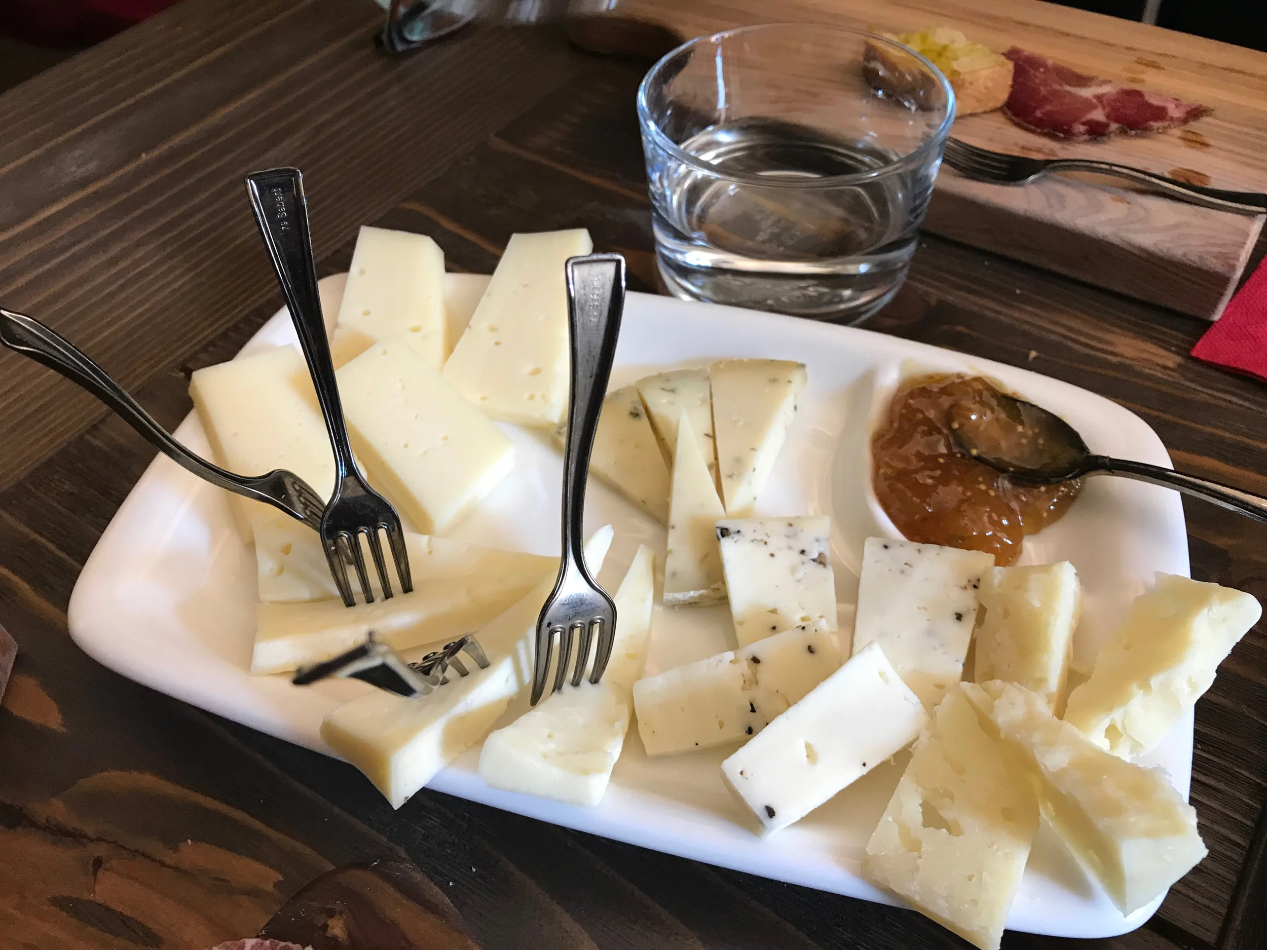 Umbria is (rightfully) proud of its many local cheeses.