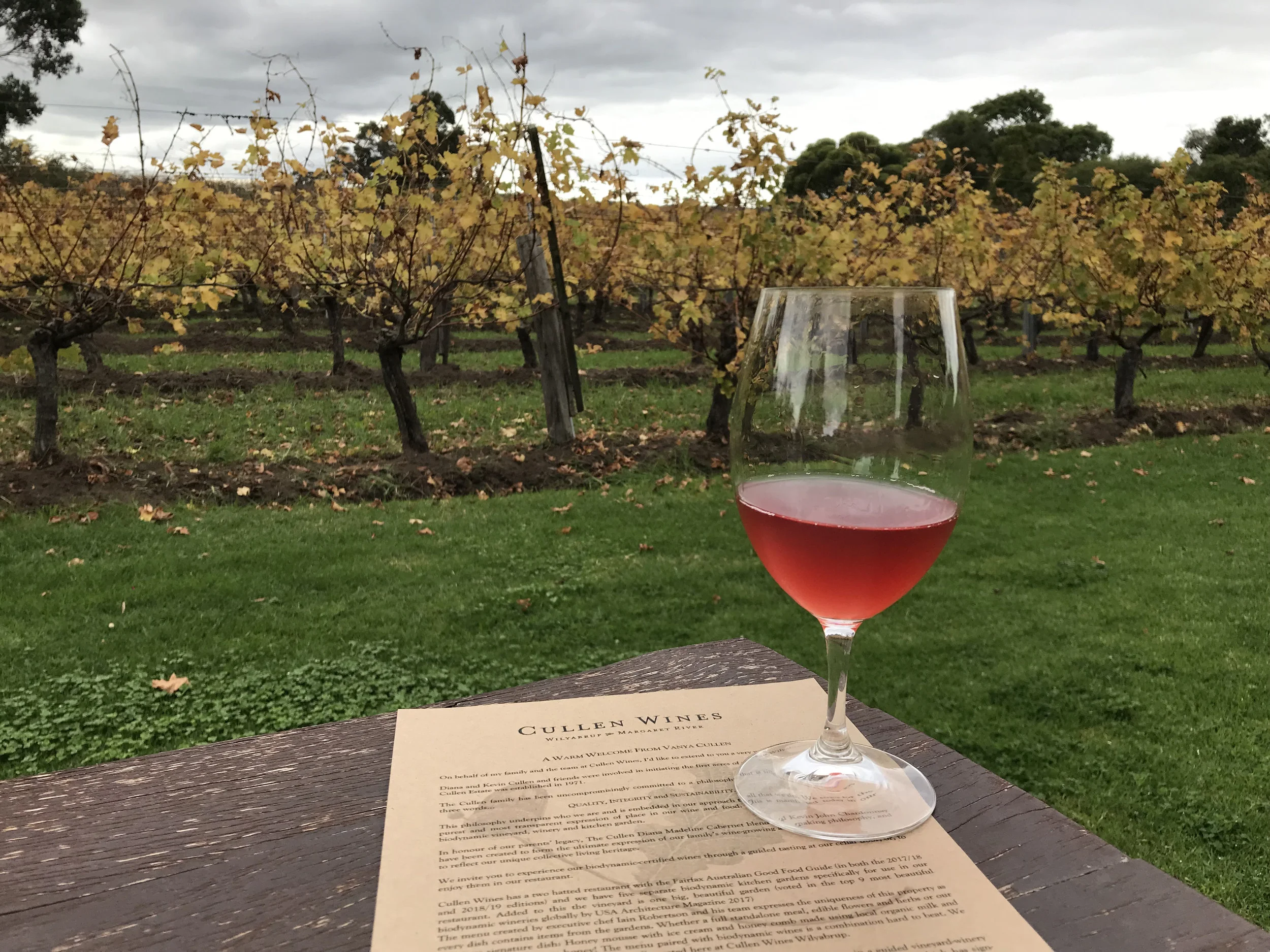 Pét-Nat and a respite at Cullen Wines.