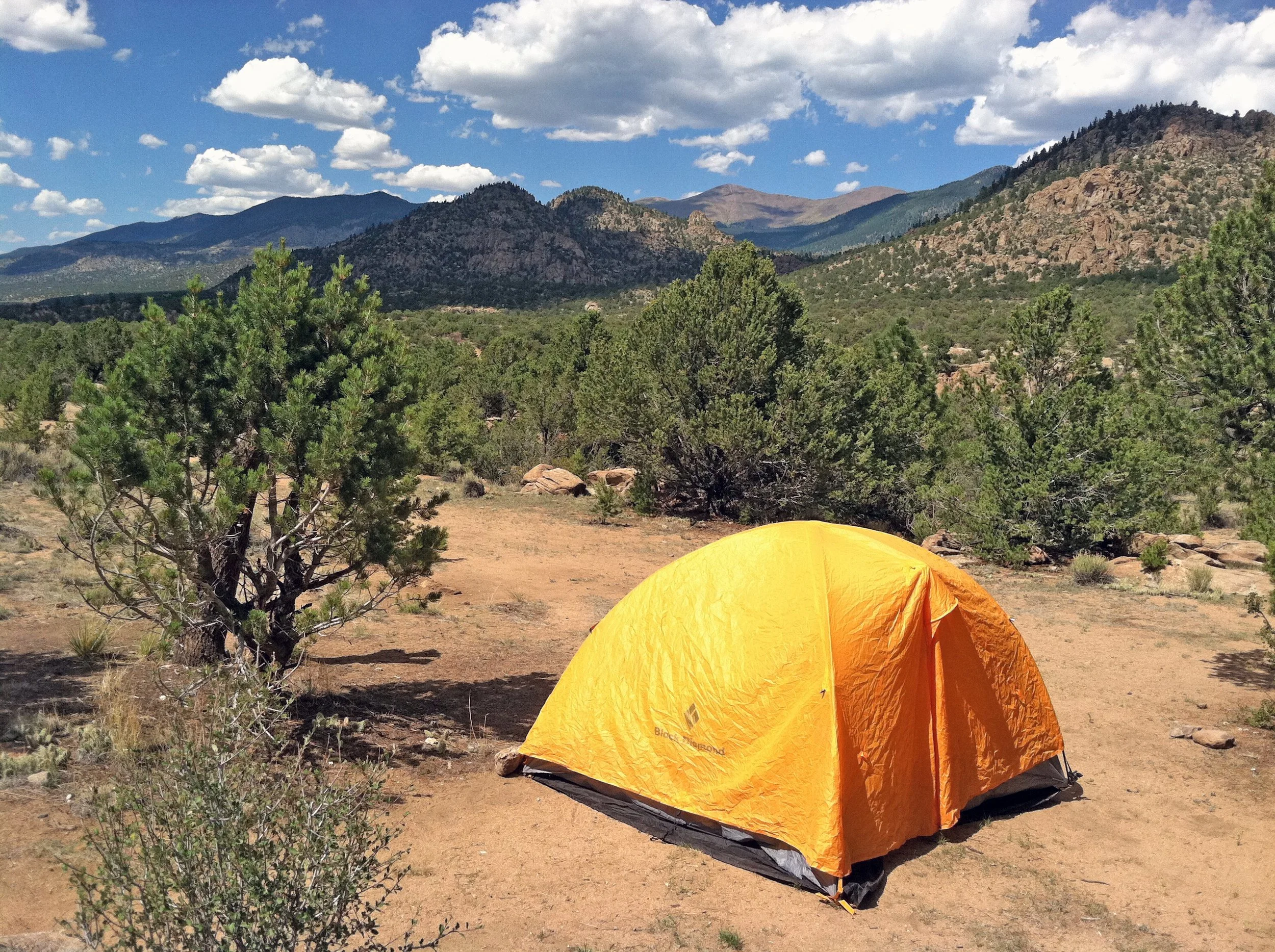 Fourmile Travel Management Area Camping