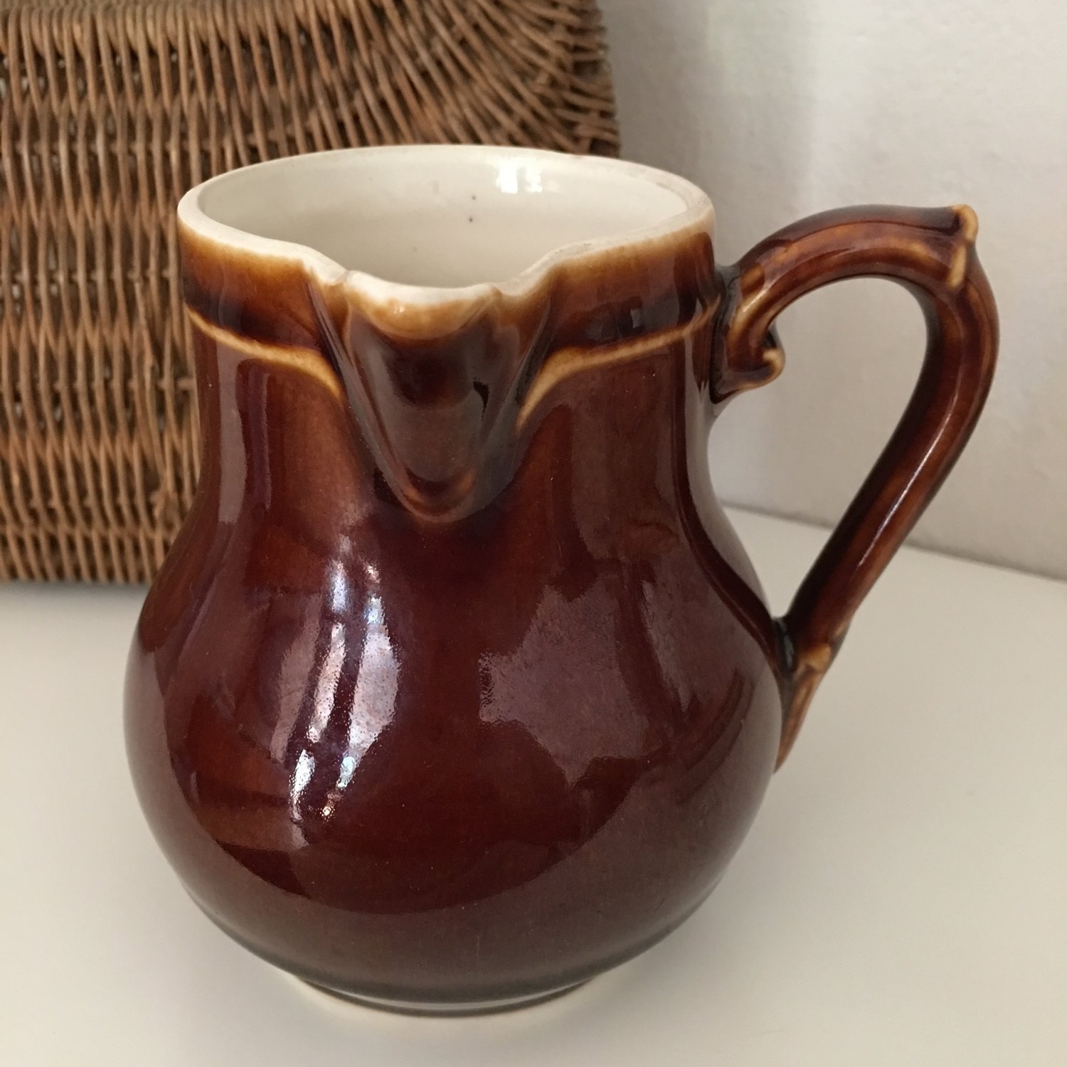 Late 19th Century French Pottery Hot Chocolate Pot