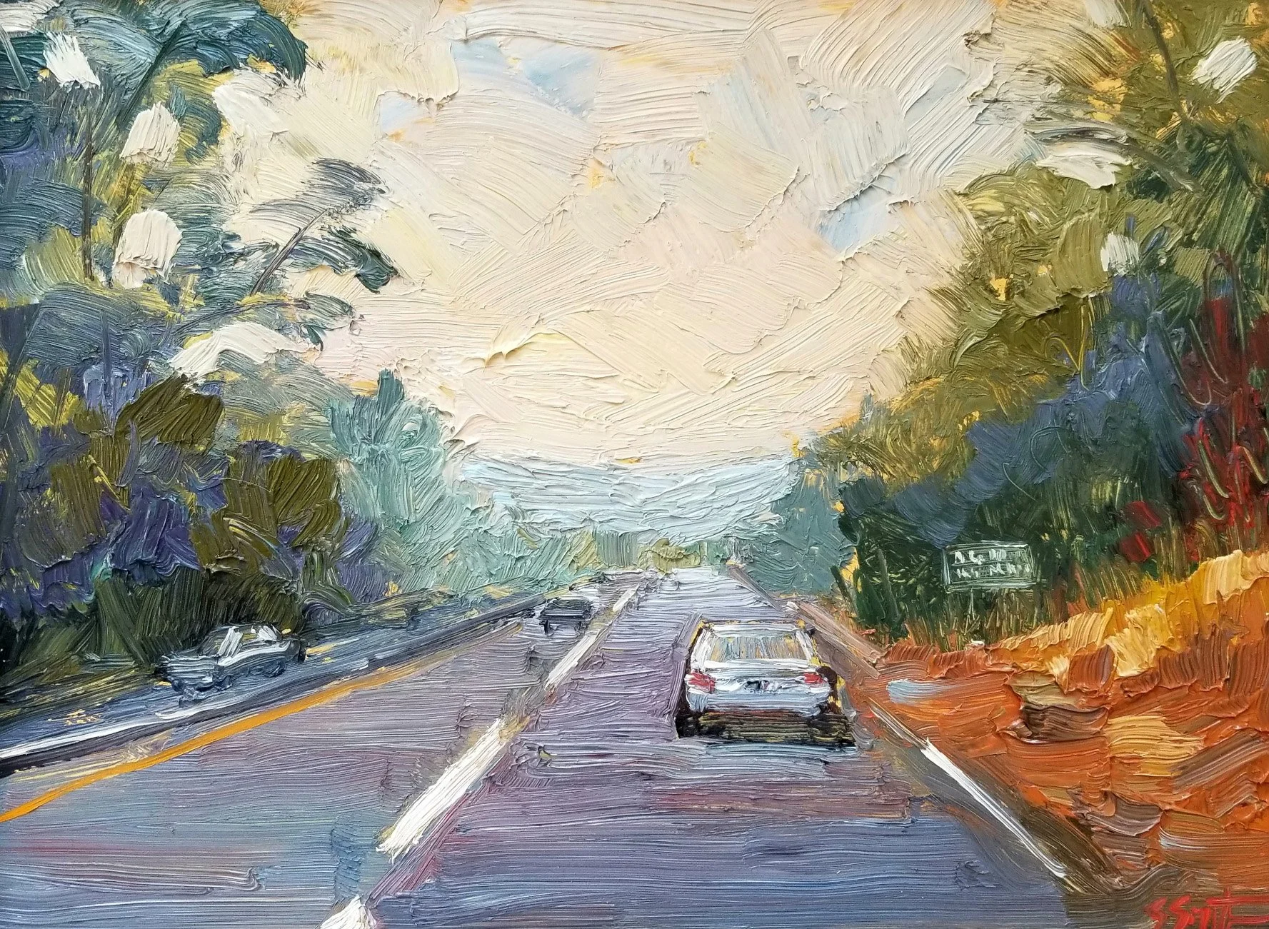 Coming into Los Gatos