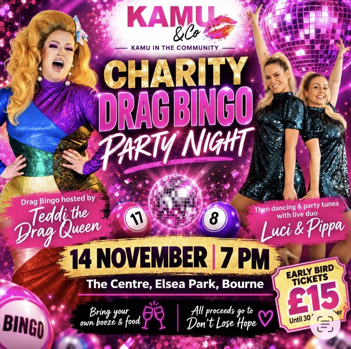 💃 Drag Bingo Party Night 💃