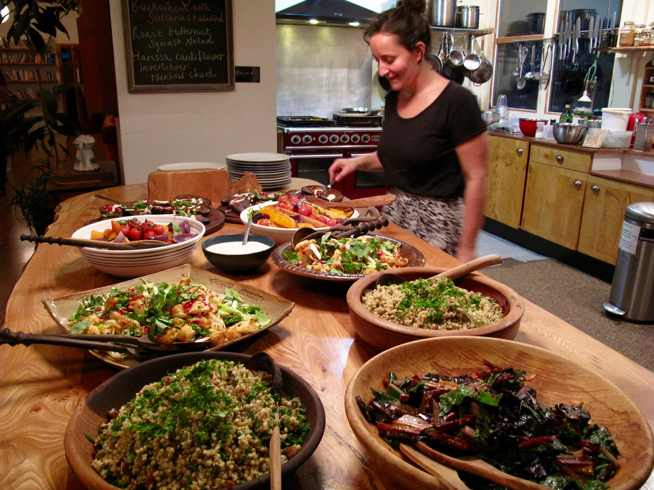 Yoga Explorers yoga retreat in Scotland - organic vegetarian and vegan food