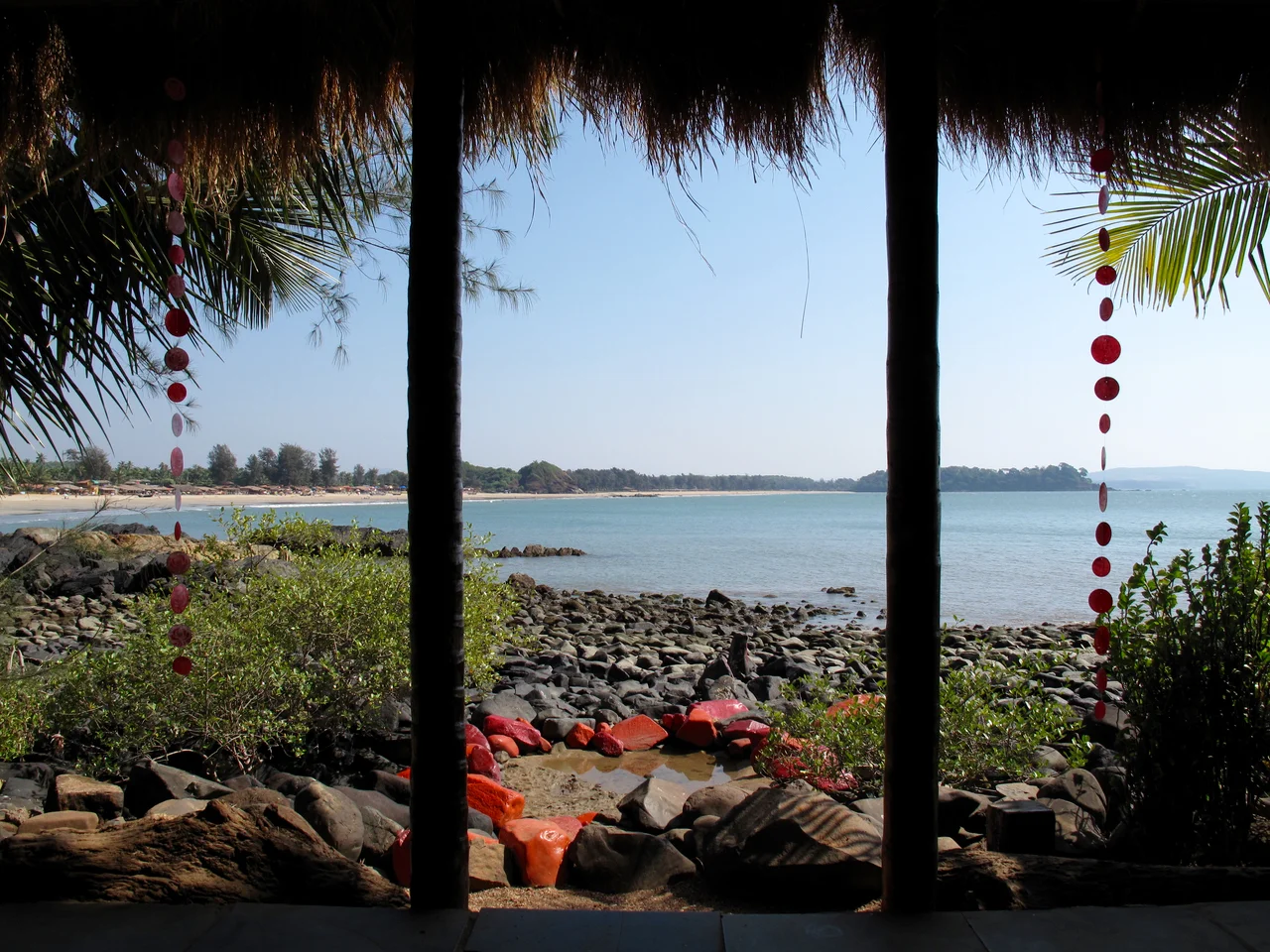 Yoga Explorers yoga retreat in South Goa - stunning sea view