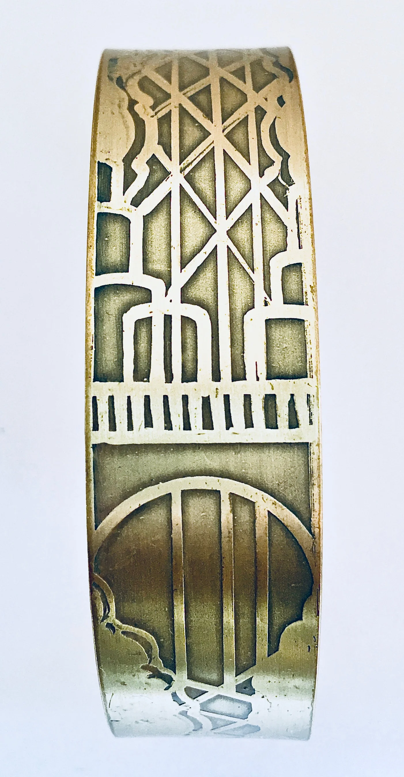 Mutlnomah Falls Etched Bracelet
