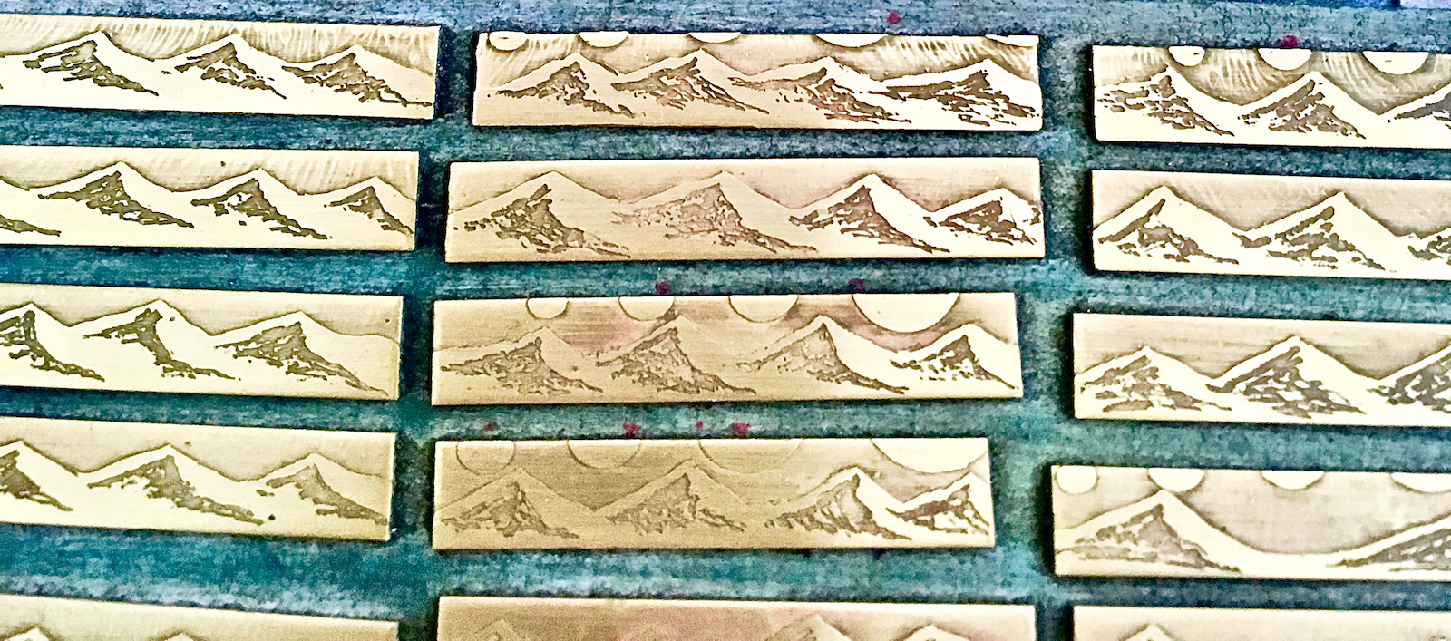 Cascade Mountain Range Necklaces