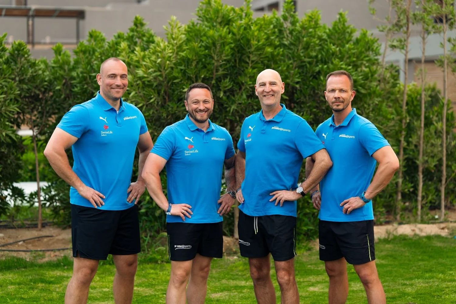 Dirk, Timo, Dima und Sören von Premesports