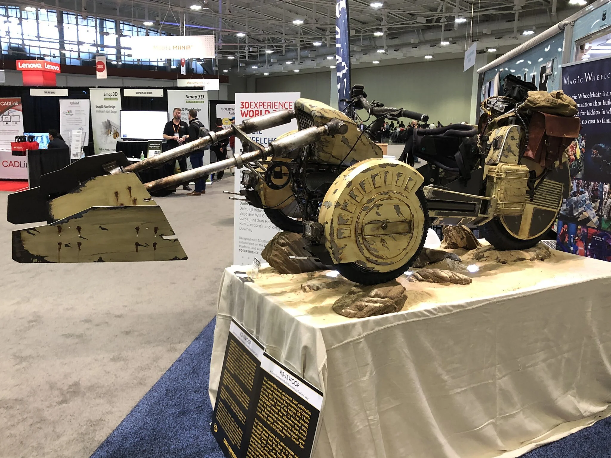 Magic Wheelchair: R3-J Speederbike