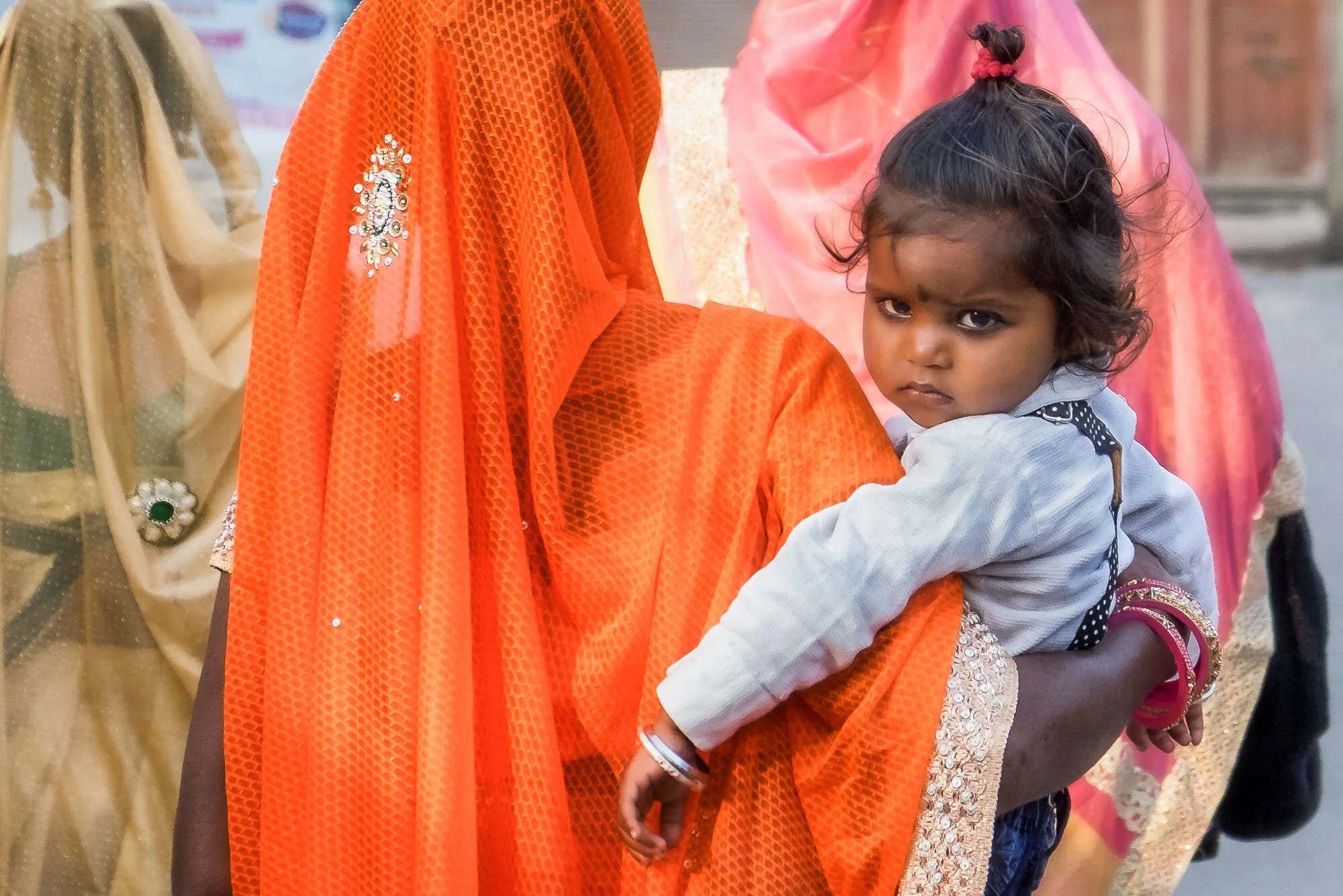The Three Graces and the little Princess 