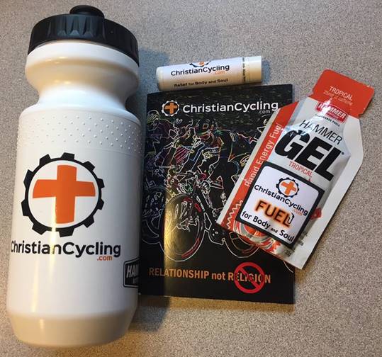 Christian Cycling Custom Gospel gift pack.