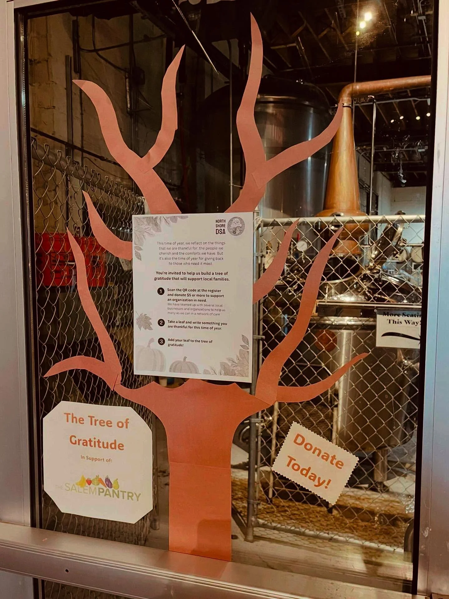 We are the peoples pantry&rsquo;s! Stop by @deacongiles and add a leave to their gratitude tree to support @thesalempantry 🍁🍂🍃

&hellip; and join us Saturday November 22nd at 12PM in Lappin Park, 239 Essex St. Salem MA (By the Bewitched Statue) to