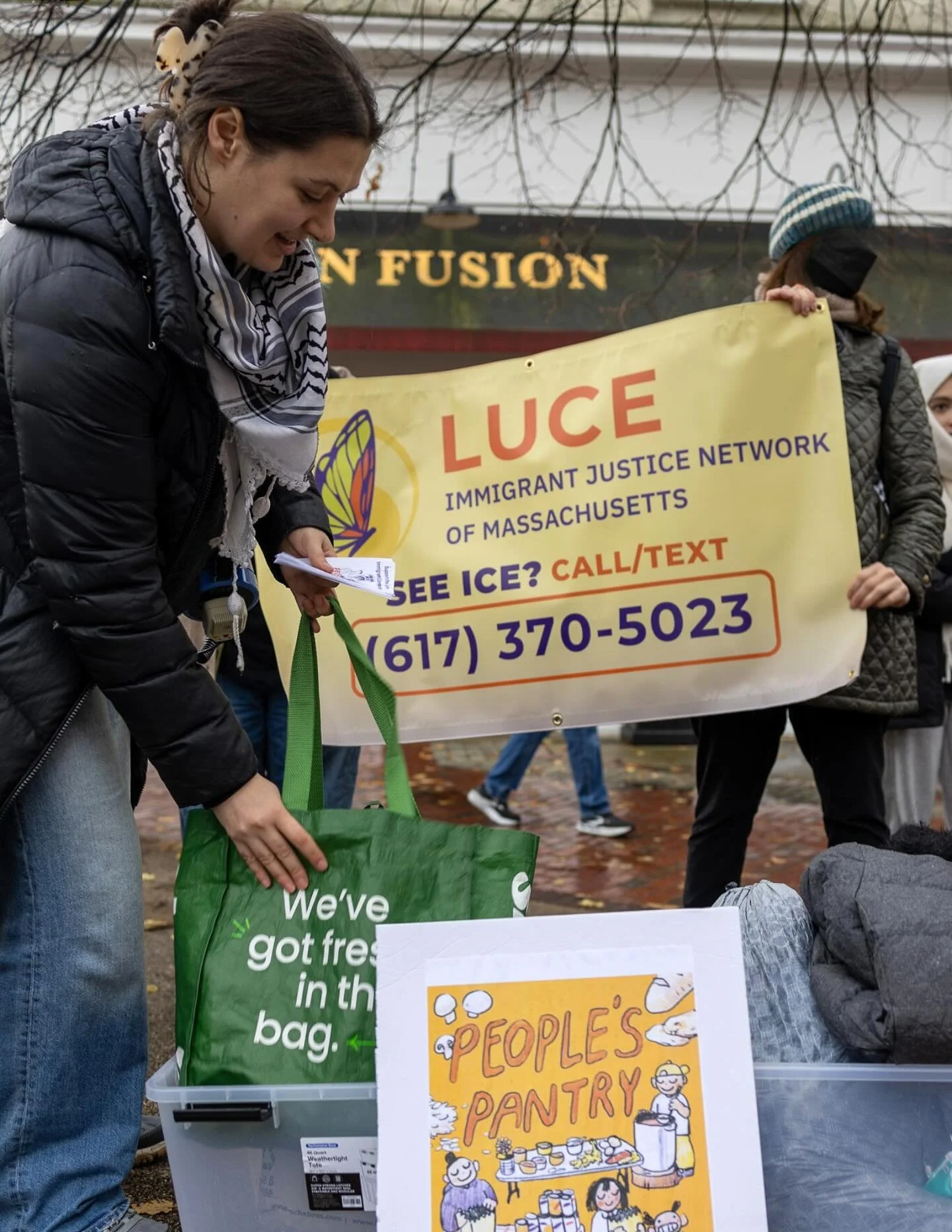 Thanks to everyone who showed up to support the People&rsquo;s Pantry Community Speakout. It was powerful to hear from community members who shared about the impact of ICE violence in our neighborhoods and the impact of funding cuts for our community