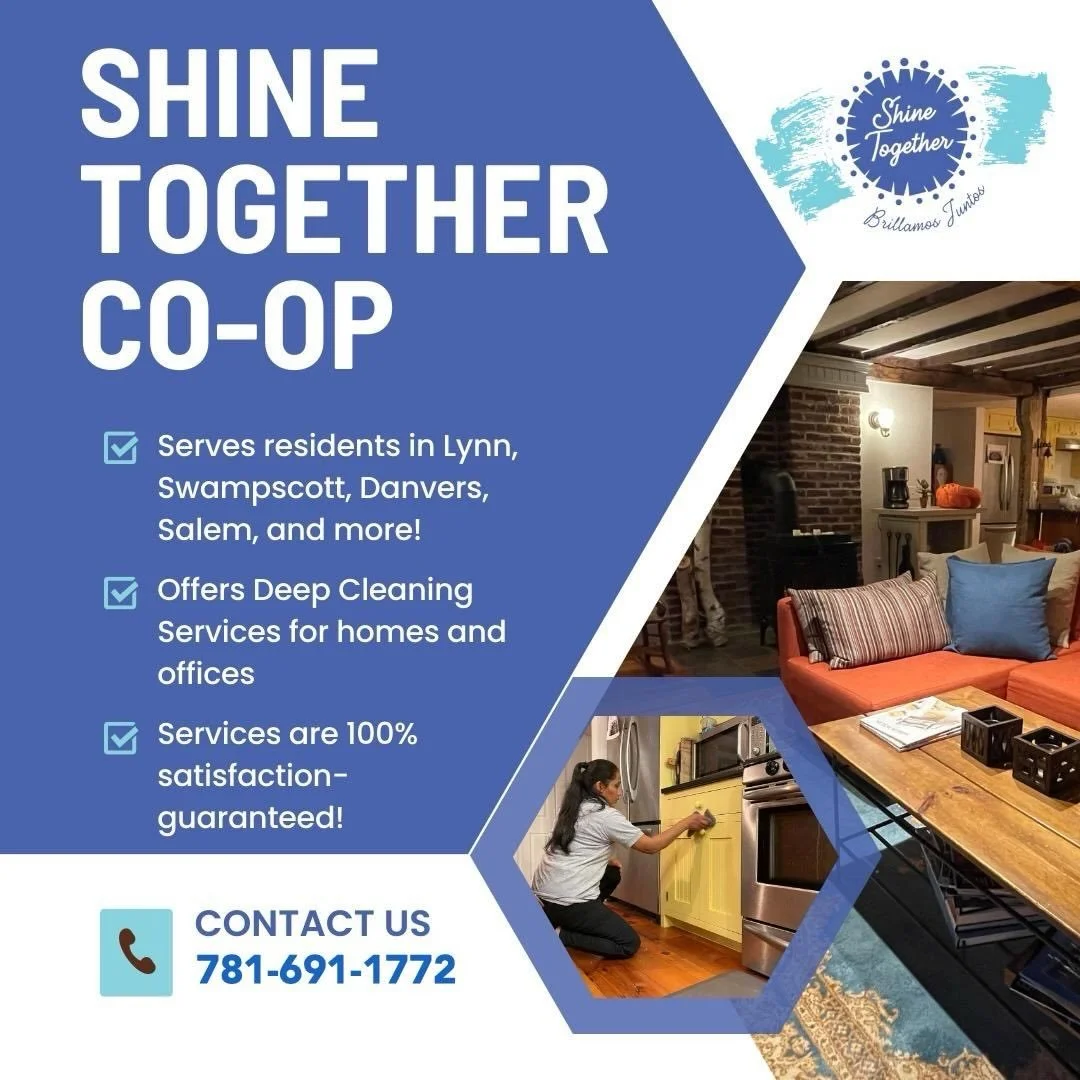 If you need cleaning services for your home or business please support Shine Together. Let&rsquo;s keep this fantastic local immigrant and women owned cooperative thriving! 

@shinetogethercoop 
shinetogethercoop.com

About SHINE Together: We are pas