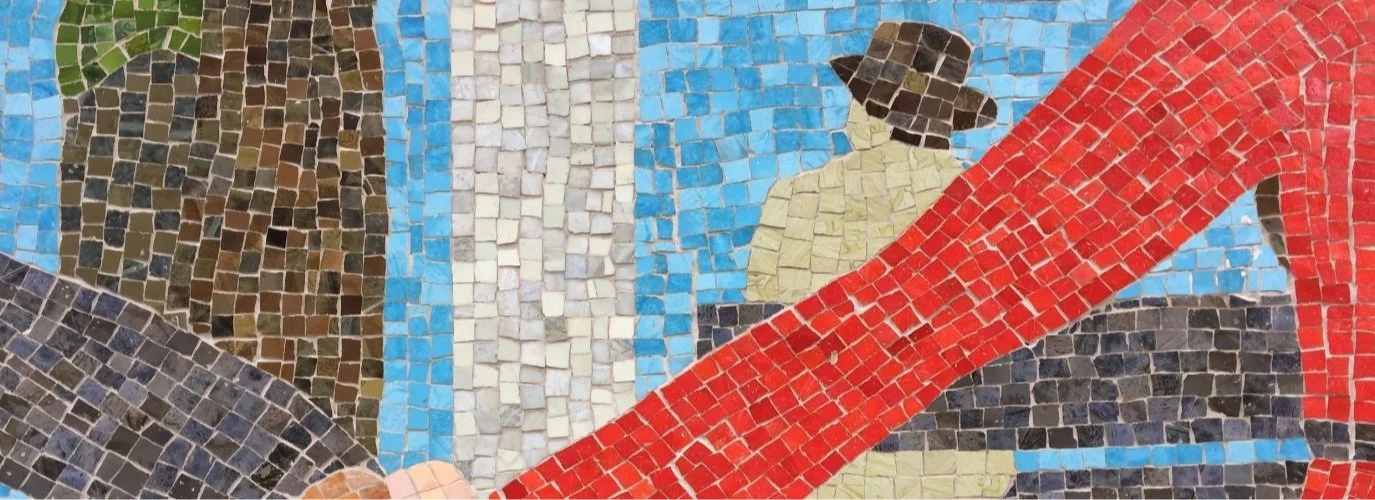 Hands Across… [detail], Kota Ezawa, Artist