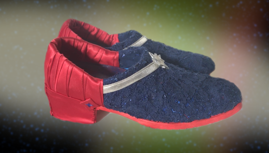 Custom Captain Marvel Shoes