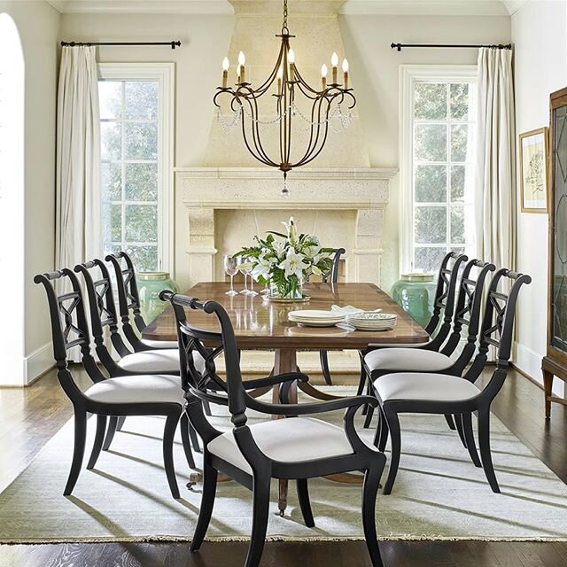 Discover the Grace &amp; Charm of the Biltmore Quintessence Collection by Belfort Signature 🍷⁠
⁠
This stunning and refined collection is steeped in heritage while crafted to uniqueness and stunning perfection.⁠
⁠
📷Biltmore Quintessence Dining Colle