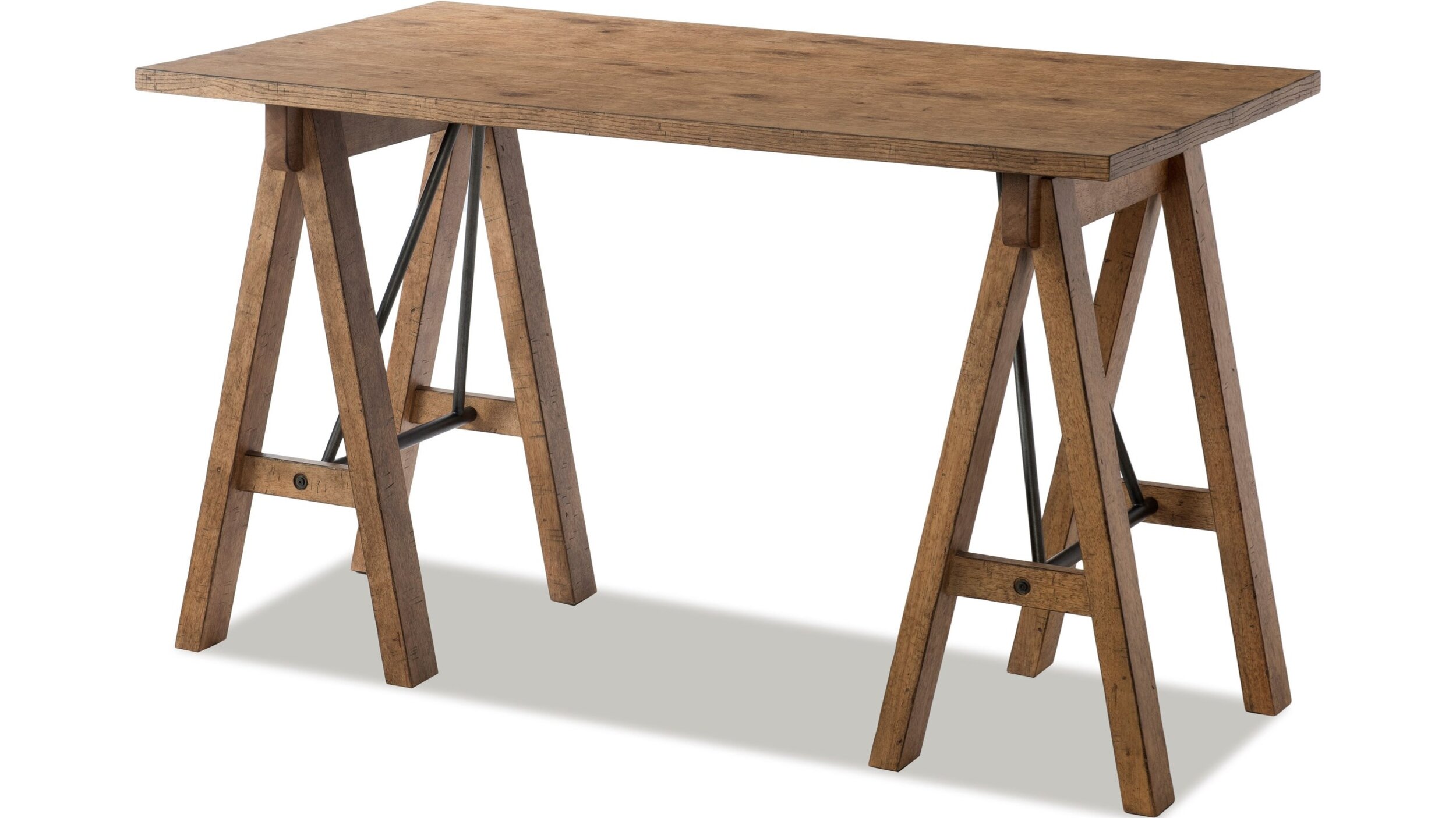 Sawhorse Table Desk