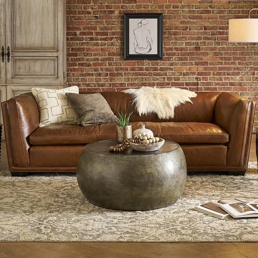 Gloria Leather Sofa 