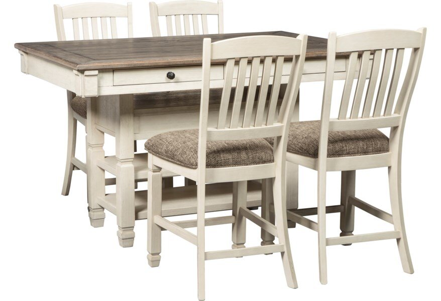 Bolanburg Counter Height Table and Stool Set 