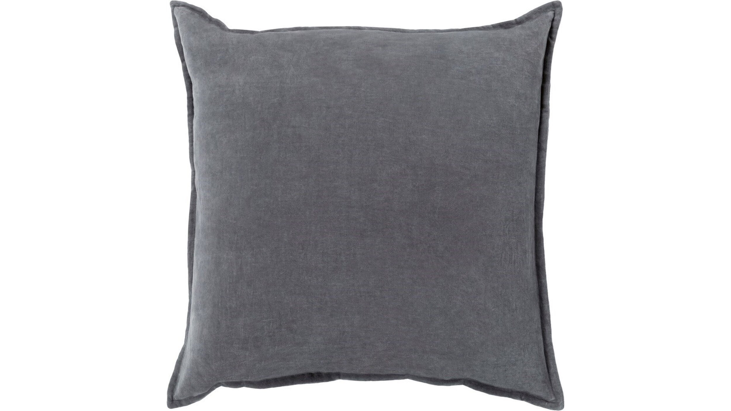 Gray Throw Pillow 