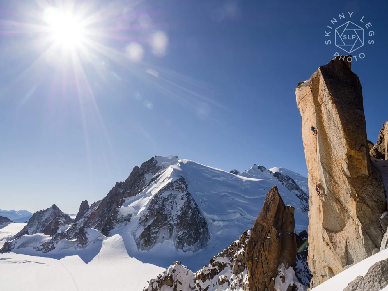 We sat in awe drinking tea watching two climbers work a route called Digital Crack, its one of the worlds highest 8a rock climbs, the current hardest grade is 9c, but thats not at 3800m!