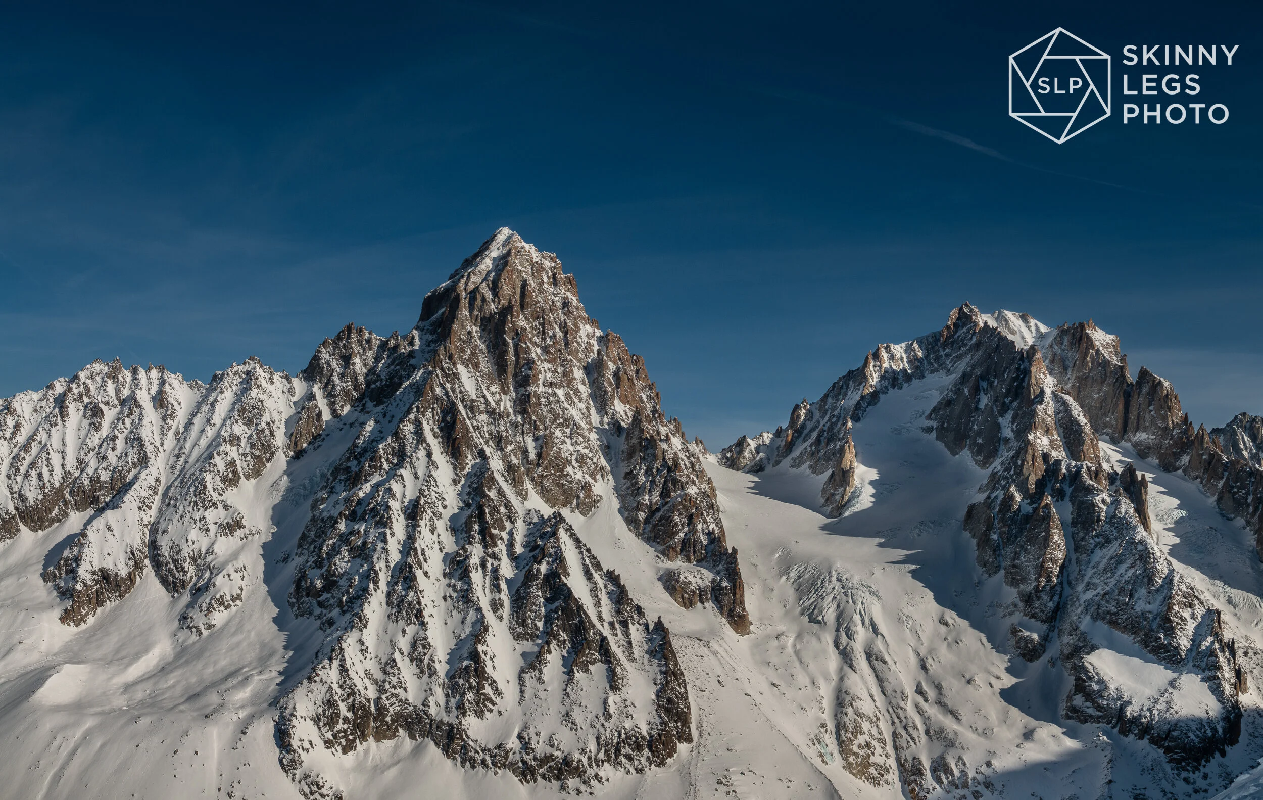 Aiguille du Chardonnet and Aiguille du Argentiere