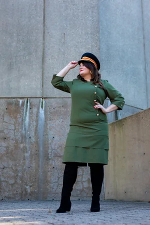 army green dress Army Green Sequined Pattern Trumpet Long Train Prom Dress