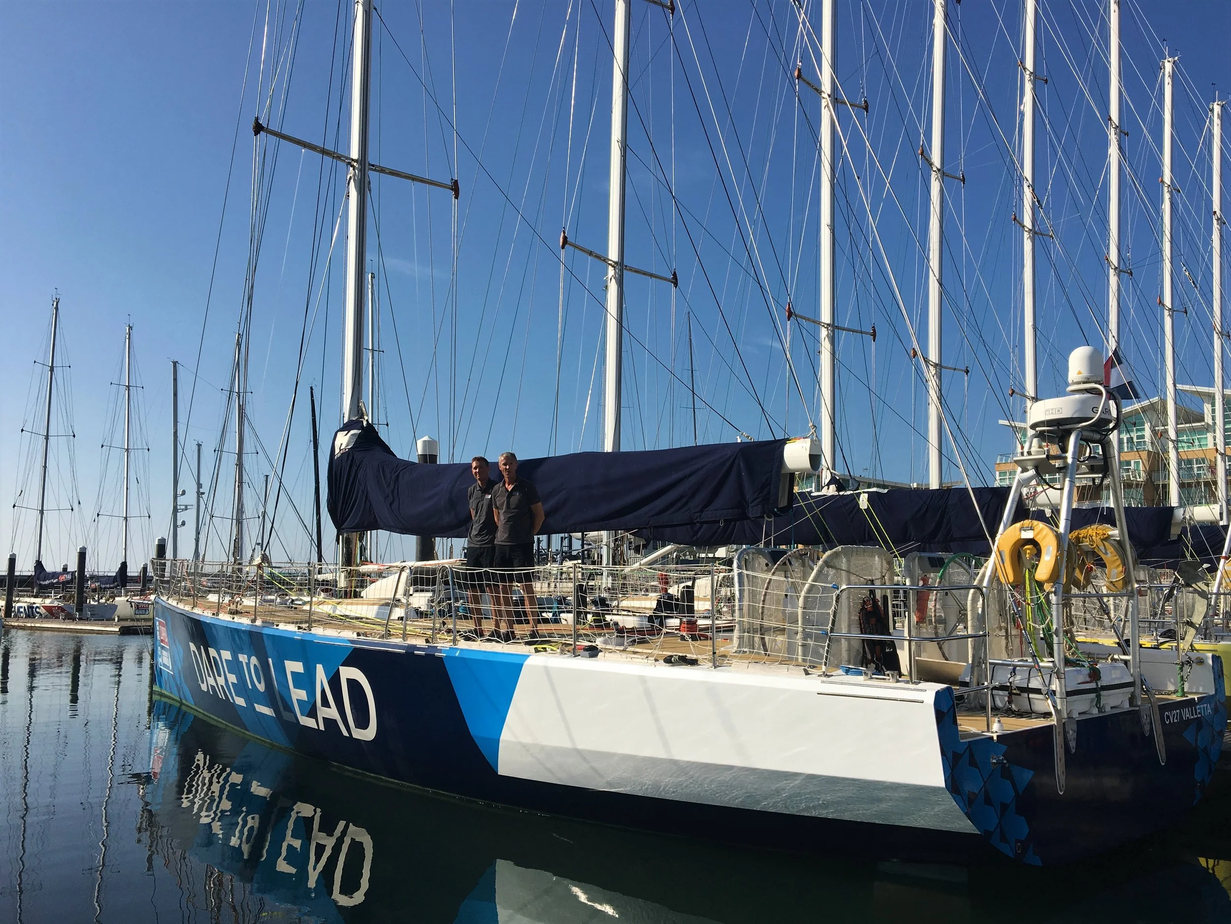 Dare to Lead being prepared in Gosport
