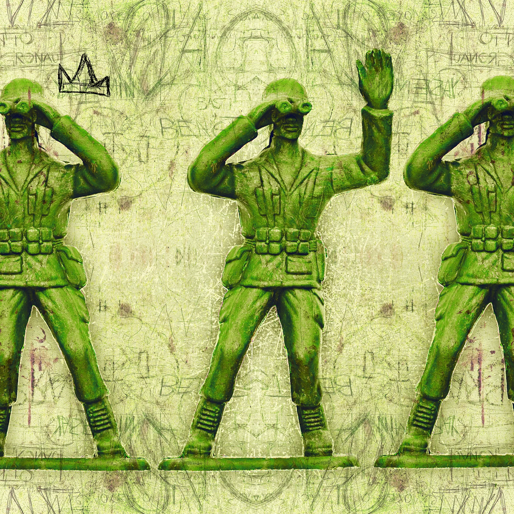 ARMY MEN OBSERVATION GREEN