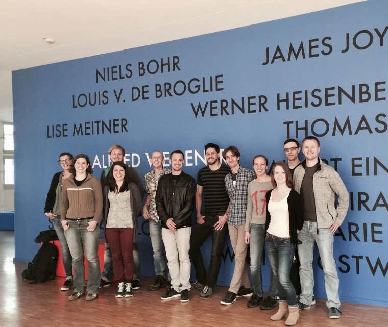Group photo at the Communicating Climate Change university course. Alfred Wegener Institute, Germany