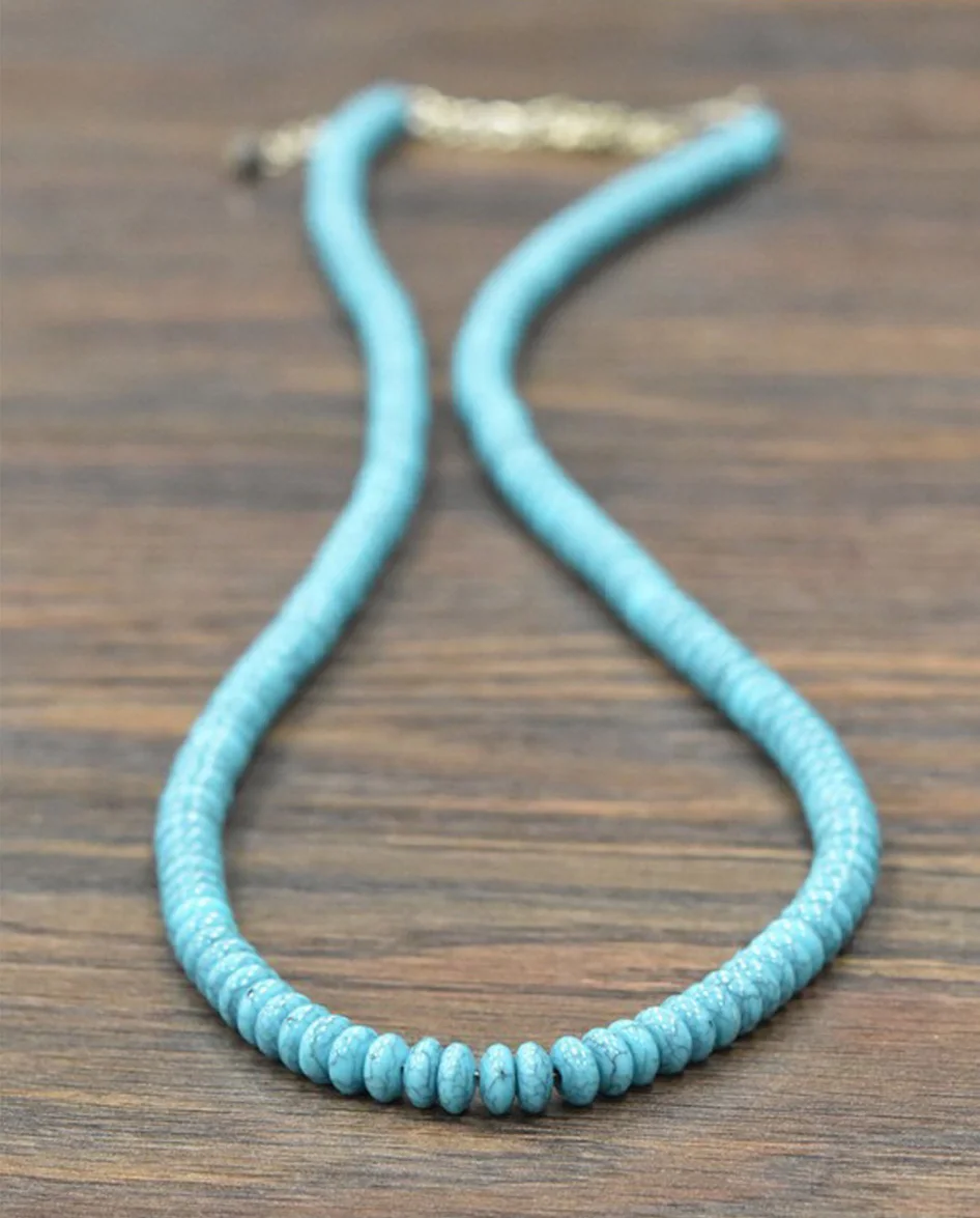 Make a statement in the Makah Necklace from Wild Rag Boutique. #wildragboutique #bohowestern #western #cowgirlstyle #cowgirl #fashion #style