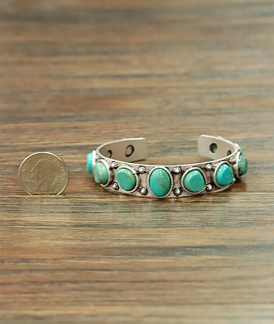 Antique silver plate details and turquoise stones on The Crow Cuff from Wild Rag Boutique. #wildragboutique #bohowestern #western #cowgirlstyle #cowgirl #fashion #style
