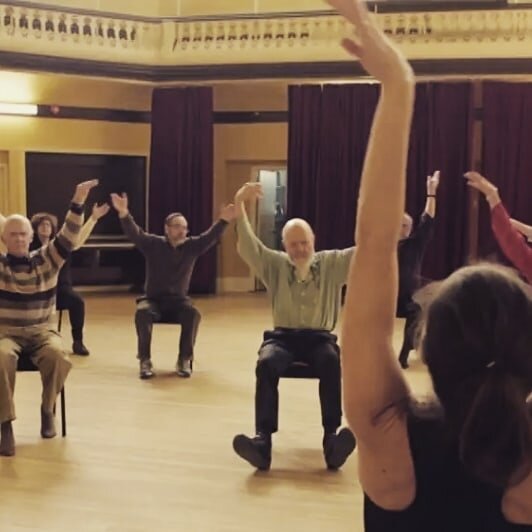 Training Tuesdays! FREE classes every day! Dancing with Parkinson&rsquo;s (DWP) core mission is to bring seniors with PD out of isolation and into an artistic community where they can dance and connect with others.

Daily live online interactive danc