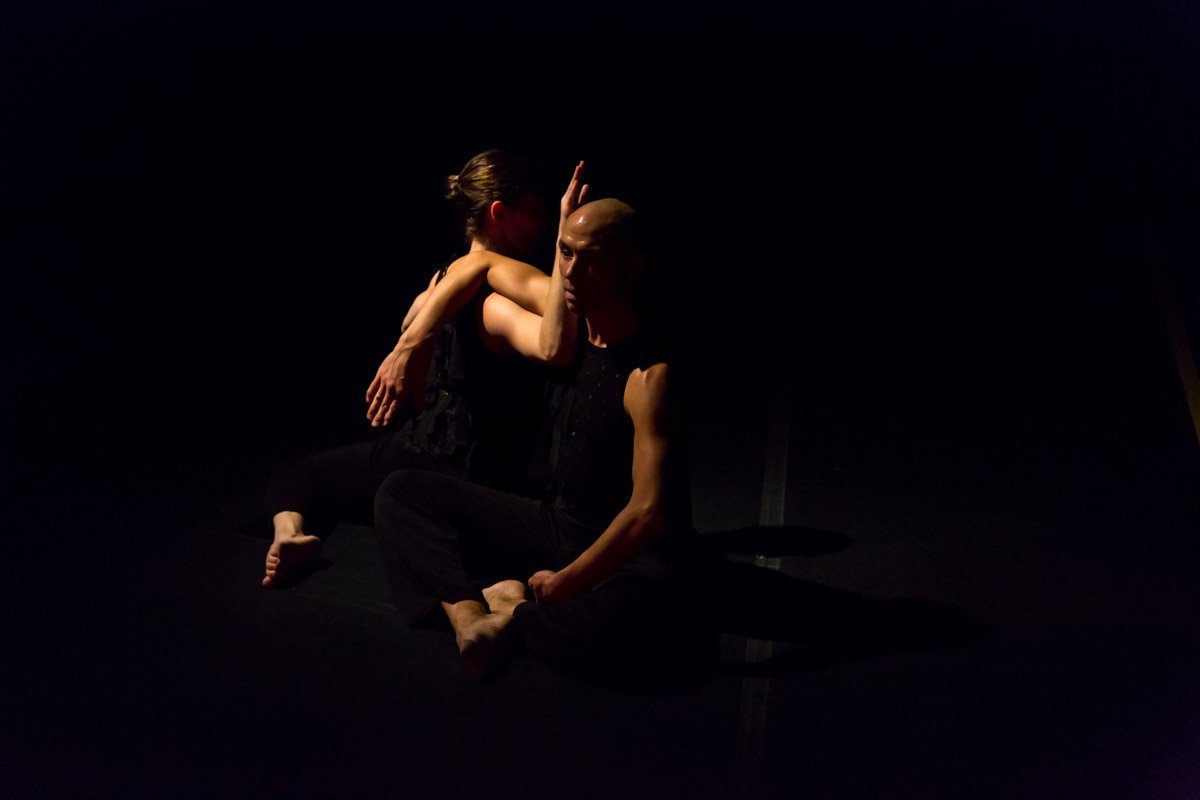 Photo of Kate Holden and Sean Ling by Michel Dozois at the ODD Box, Otawa