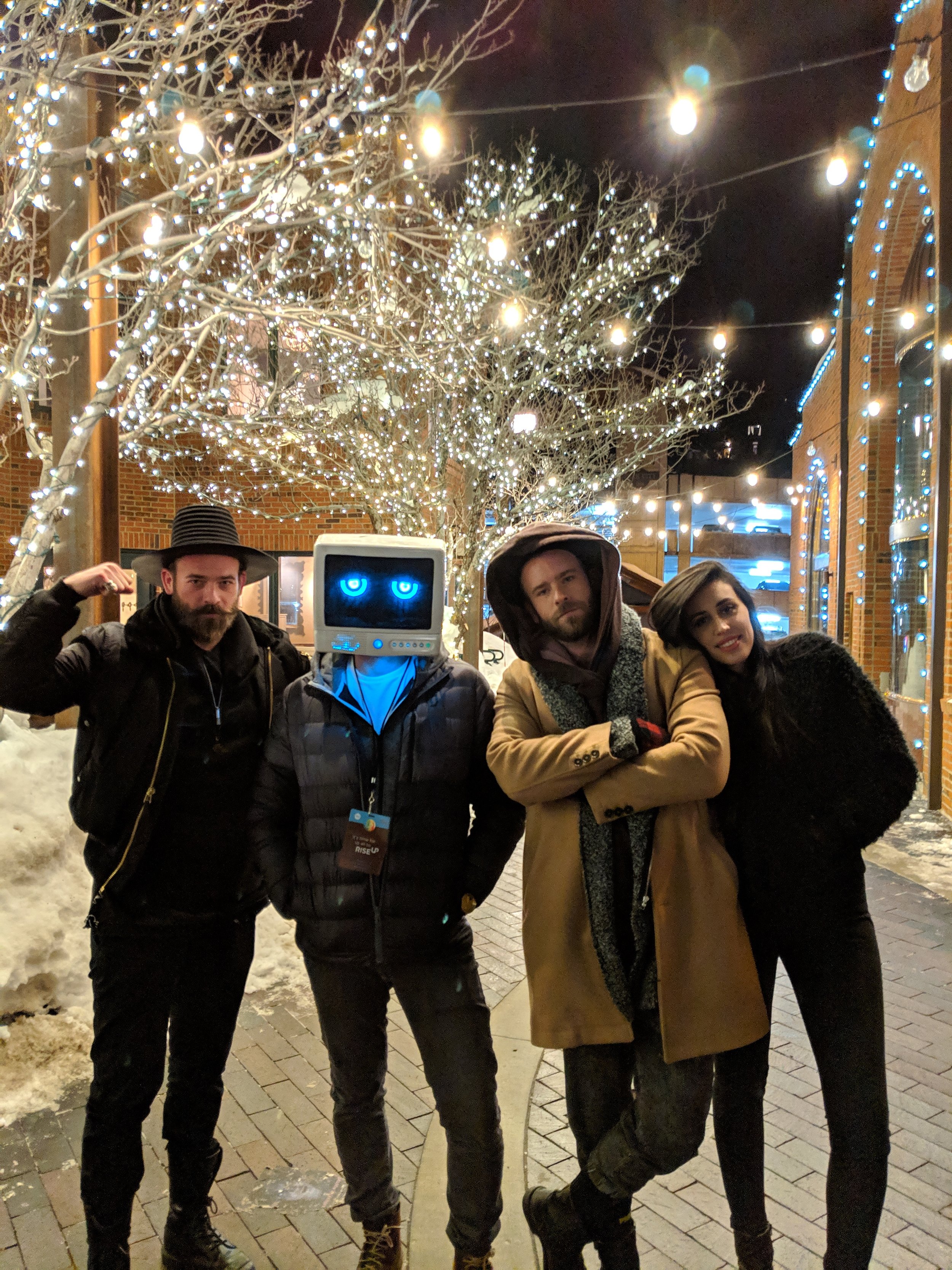 Robot Dream with some filmmakers during Sundance 2019