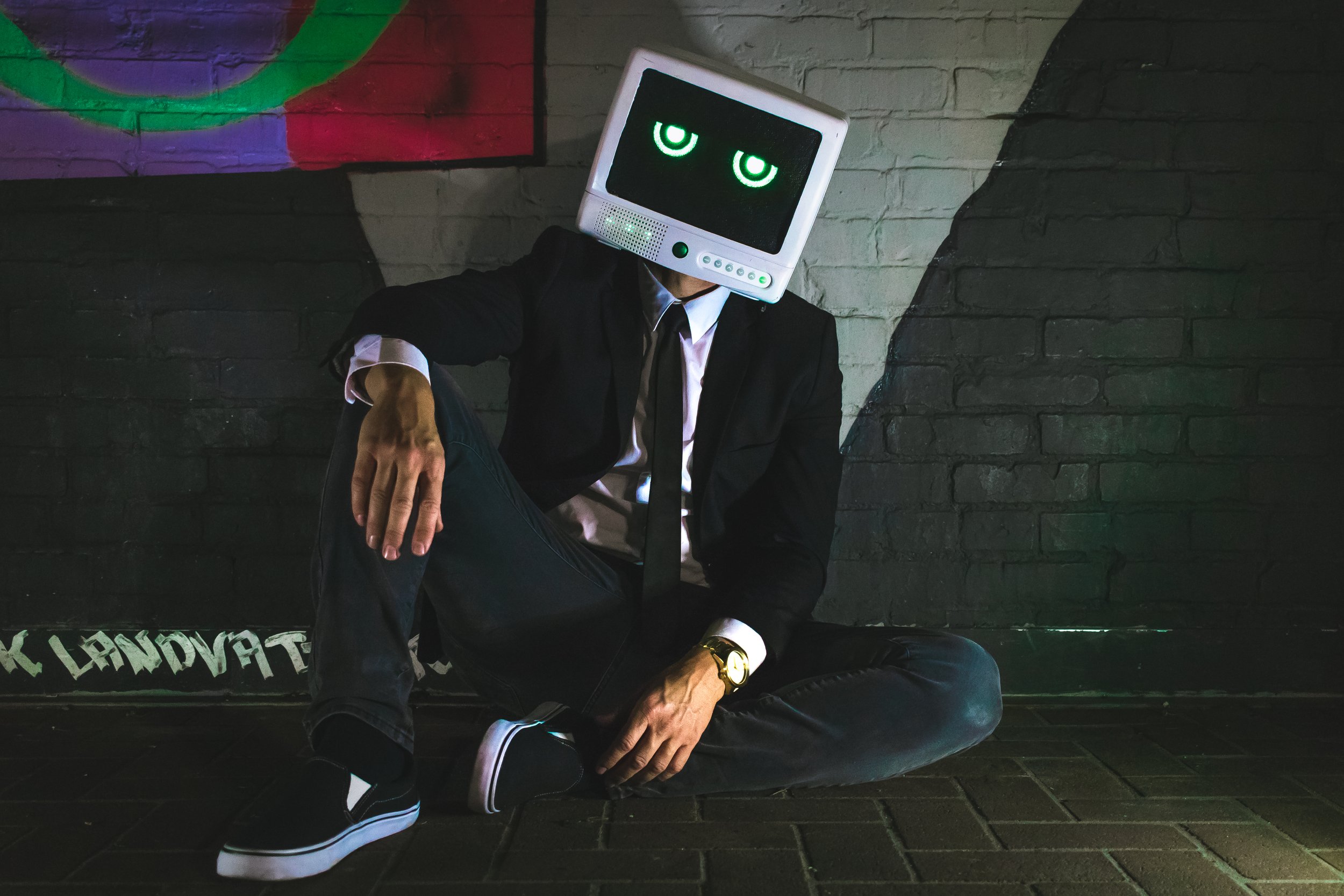 DJ+Sax Robot Dream at Edison House Halloween Bash