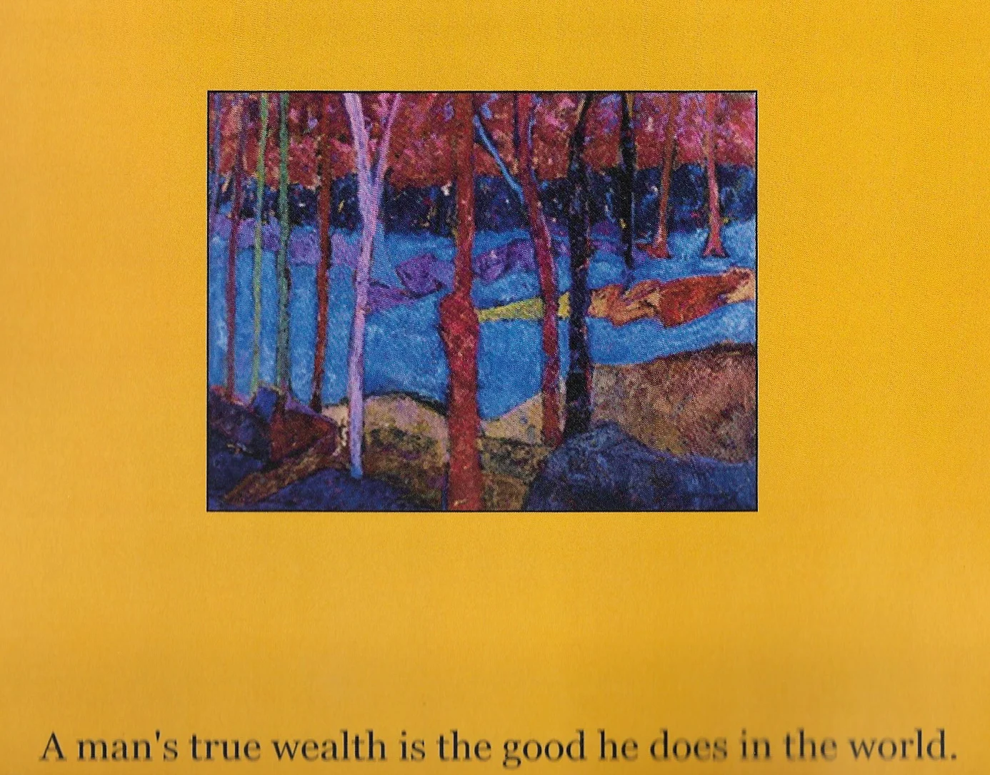 From the book by Caron Cicero McCormick, on Renee Maloof McCormick's paintings.