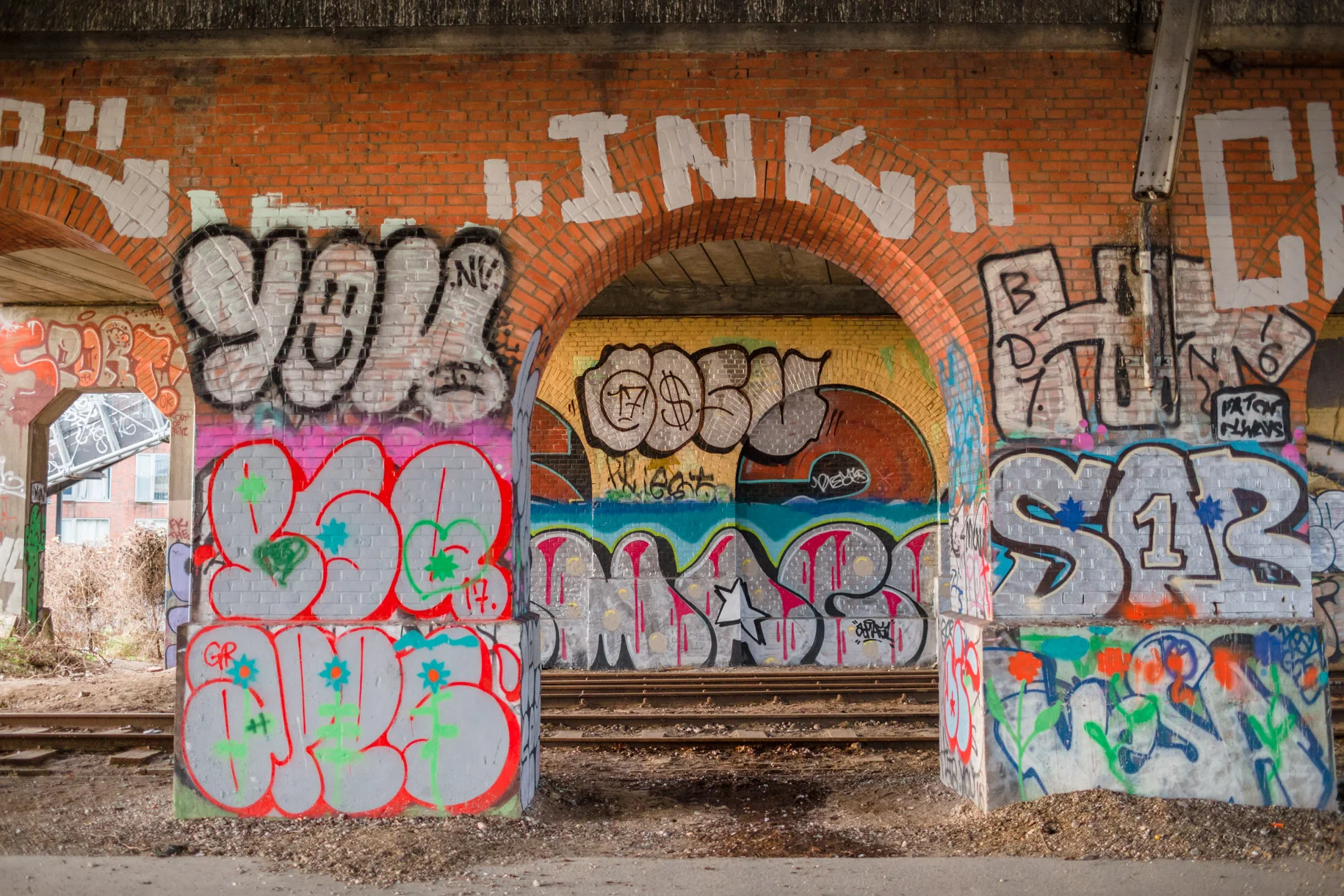 Under the Tagensvej in Nørrebro
